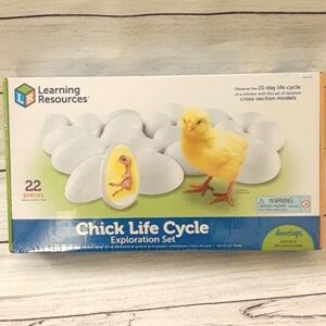 Learning Resources Chick Life Cycle Exploration Set Educational Science Kit NIB